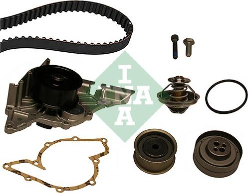 INA 530 0161 30 - Set pompa apa + curea dintata parts5.com