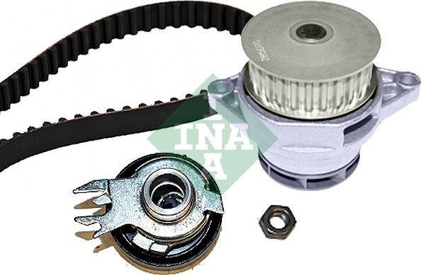 INA 530 0167 30 - Su pompası + Triger kayışı seti parts5.com