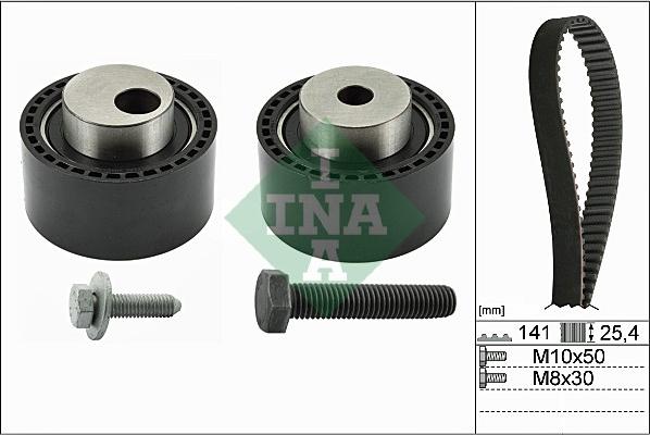 INA 530 0111 10 - Fogasszíjkészlet parts5.com