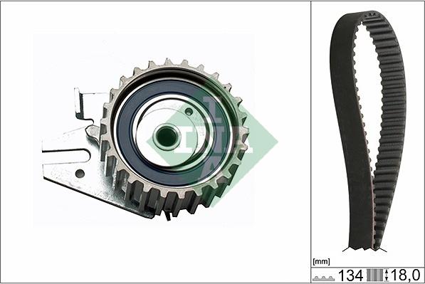 INA 530 0221 10 - Set curea de distributie parts5.com