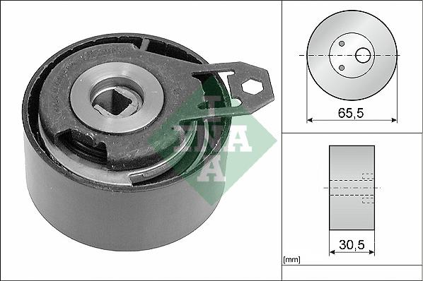 INA 531 0408 30 - Polea tensora, correa dentada parts5.com