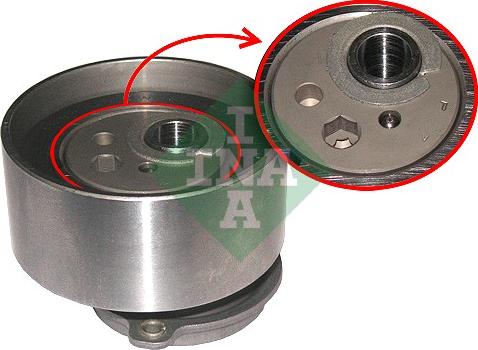 INA 531 0197 20 - Polea tensora, correa dentada parts5.com