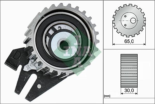 INA 531 0844 10 - Tensioner Pulley, timing belt parts5.com