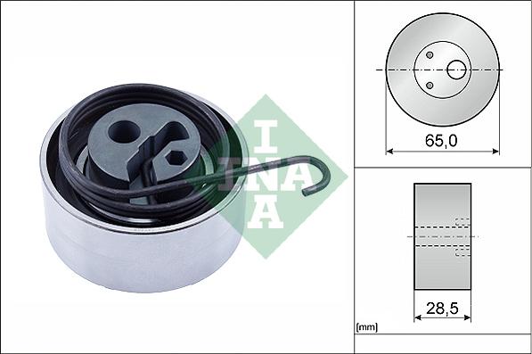 INA 531 0819 10 - Polea tensora, correa dentada parts5.com