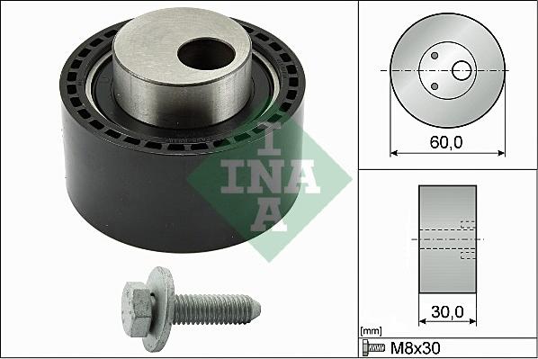 INA 531 0264 10 - Feszítő, fogasszíj parts5.com