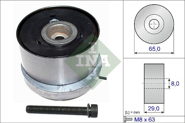 INA 531 0779 10 - Rola intinzator,curea distributie parts5.com