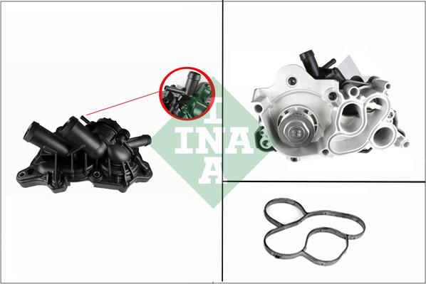 INA 538 0363 10 - Su pompası parts5.com