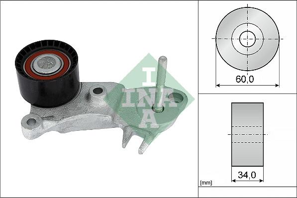 INA 532 0999 10 - Vratná / vodicí kladka, ozubený řemen parts5.com