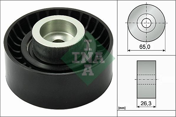 INA 532 0470 10 - Umlenk / Führungsrolle, Keilrippenriemen parts5.com