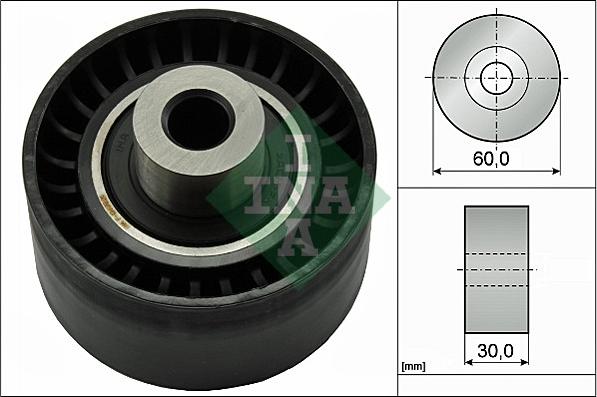 INA 532 0473 10 - Szíjtárcsa / vezetőgörgő, fogasszíj parts5.com