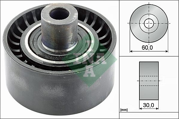 INA 532 0538 10 - Rola ghidare / conducere, curea transmisie parts5.com