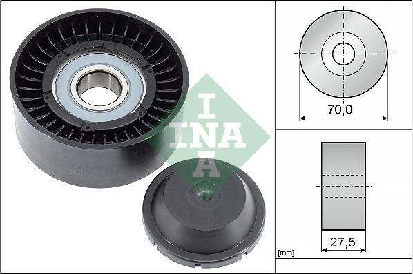 INA 532 0610 10 - Ohjainrulla, moniurahihna parts5.com