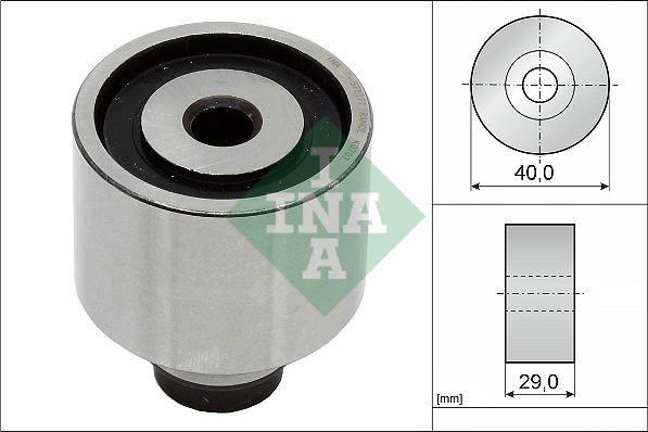 INA 532 0623 10 - Rola ghidare / conducere, curea distributie parts5.com