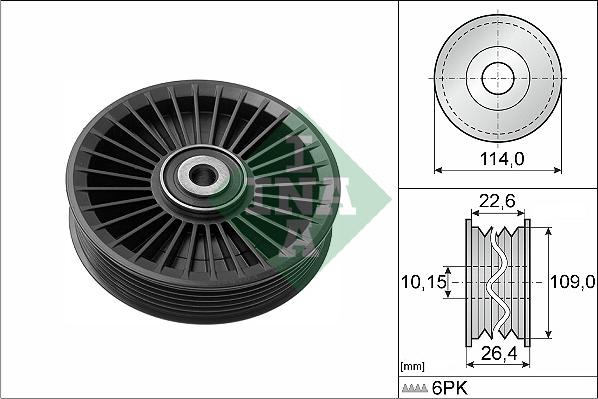 INA 532 0108 10 - Seade / juhtrull,soonrihm parts5.com