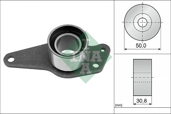 INA 532 0237 10 - Направляющий ролик, зубчатый ремень parts5.com