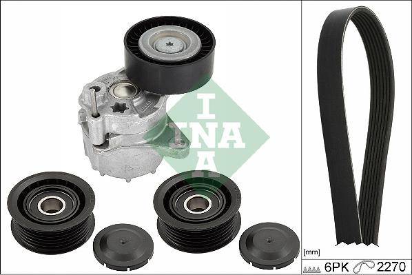 INA 529 0449 10 - Σετ ιμάντων poly-V parts5.com