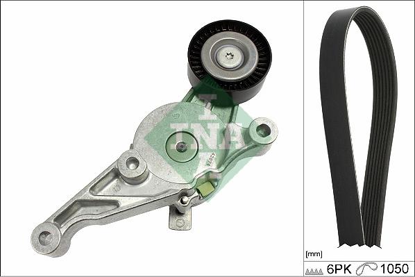 INA 529 0469 10 - Ozubený klinový remeň - Sada parts5.com