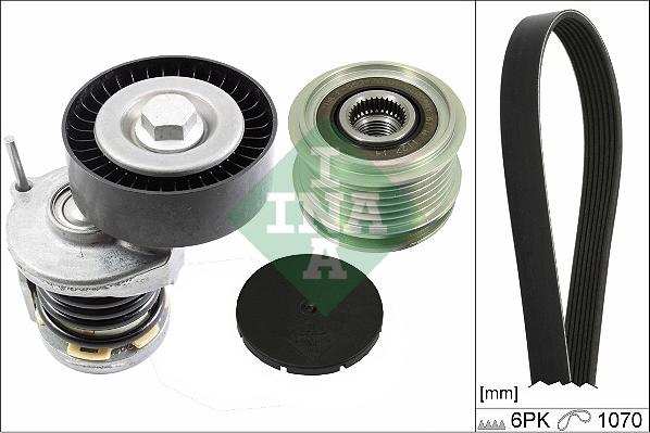 INA 529 0475 20 - Moniurahihnasarja parts5.com