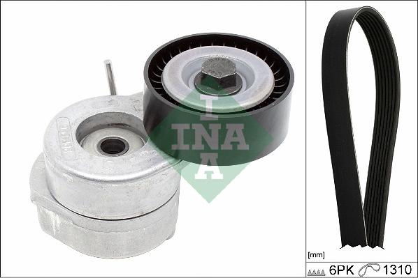 INA 529 0506 10 - Moniurahihnasarja parts5.com