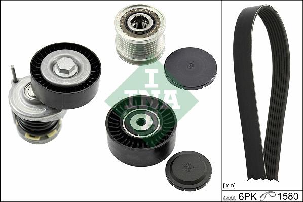 INA 529 0521 20 - Hosszbordás szíj készlet parts5.com