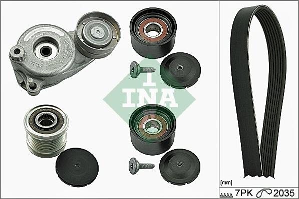 INA 529 0050 20 - Σετ ιμάντων poly-V parts5.com