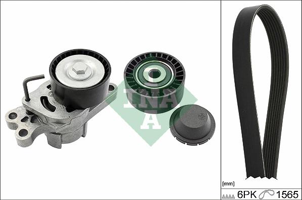 INA 529 0149 10 - Keilrippenriemensatz parts5.com