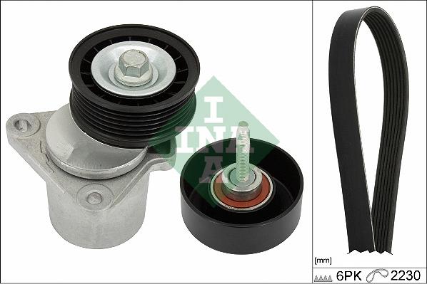 INA 529 0394 10 - Ozubený klinový remeň - Sada parts5.com