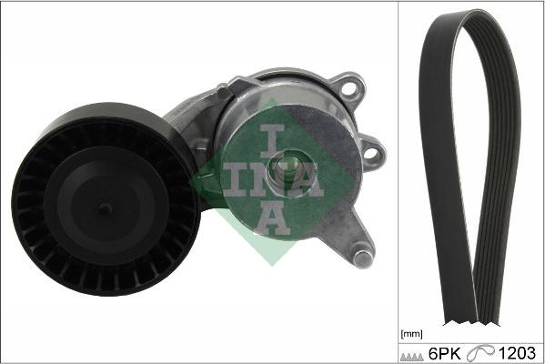 INA 529 0262 10 - Keilrippenriemensatz parts5.com