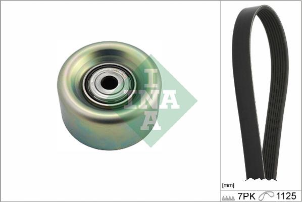 INA 529 0231 10 - Set curea transmisie cu caneluri parts5.com