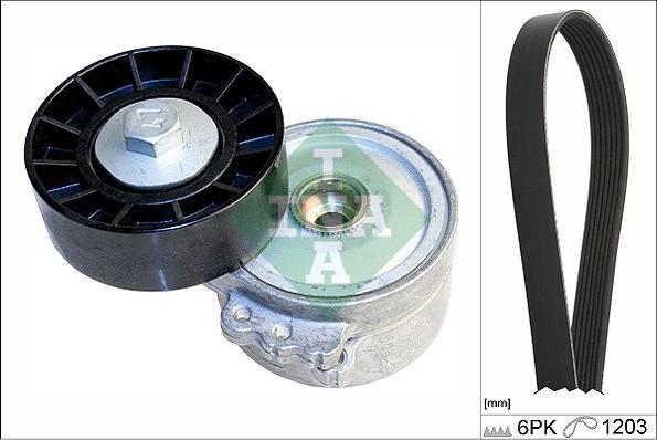 INA 529 0226 10 - Σετ ιμάντων poly-V parts5.com