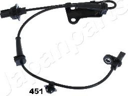 Japanparts ABS-451 - Sensor, wheel speed parts5.com