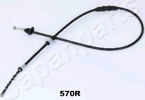 Japanparts BC-570R - Cable de accionamiento, freno de estacionamiento parts5.com