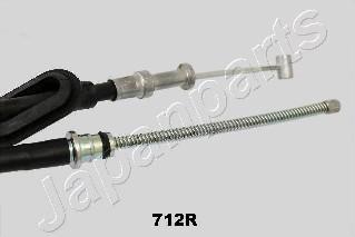 Japanparts BC-712R - Cablu, frana de parcare parts5.com