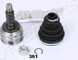 Japanparts GI-361 - Sada kĺbov hnacieho hriadeľa parts5.com