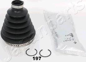 Japanparts KB-197 - Faltenbalg, Antriebswelle parts5.com