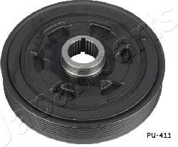 Japanparts PU-411 - Belt Pulley, crankshaft parts5.com