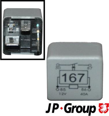 JP Group 1199206900 - Relé, bomba de combustible parts5.com