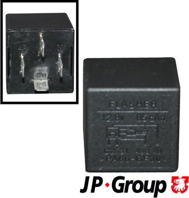 JP Group 1199208400 - Relé intermitente de aviso parts5.com