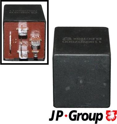 JP Group 1199207800 - Relé, intervalo del limpiaparabrisas parts5.com