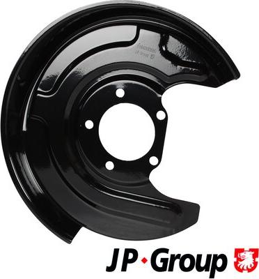 JP Group 1164300880 - Έλασμα πιτσιλίσματος, δισκόπλακα parts5.com