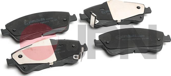 JPN 10H2076-JPN - Brake Pad Set, disc brake parts5.com