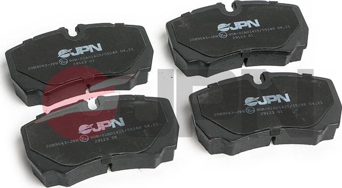 JPN 20H9043-JPN - Brake Pad Set, disc brake parts5.com