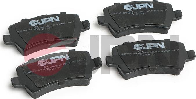 JPN 20H9060-JPN - Brake Pad Set, disc brake parts5.com