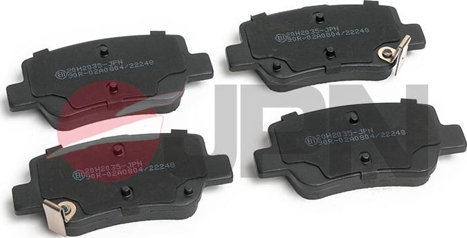 JPN 20H2035-JPN - Brake Pad Set, disc brake parts5.com