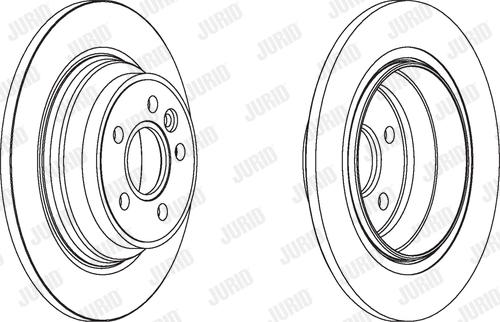 BOSCH 0 986 479 396 - Brzdový kotúč parts5.com