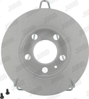 Jurid 562053JC - Disc frana parts5.com