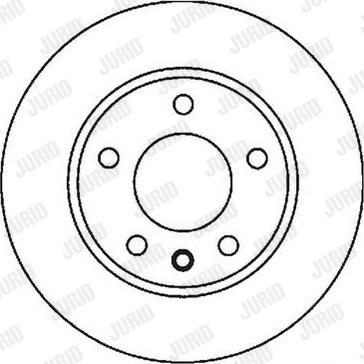 Jurid 562053JC - Δισκόπλακα parts5.com