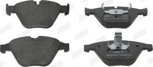 Jurid 571990J - Set placute frana,frana disc parts5.com