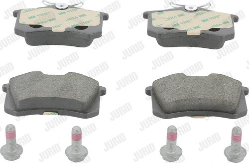 Jurid 571906J - Fékbetétkészlet, tárcsafék parts5.com