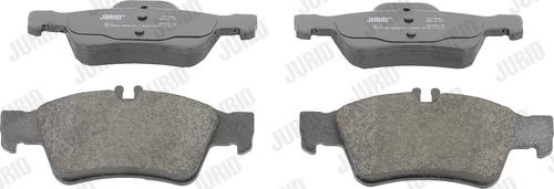 Jurid 571989J - Brake Pad Set, disc brake parts5.com